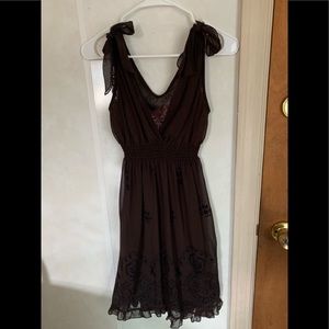 Small brown dress
